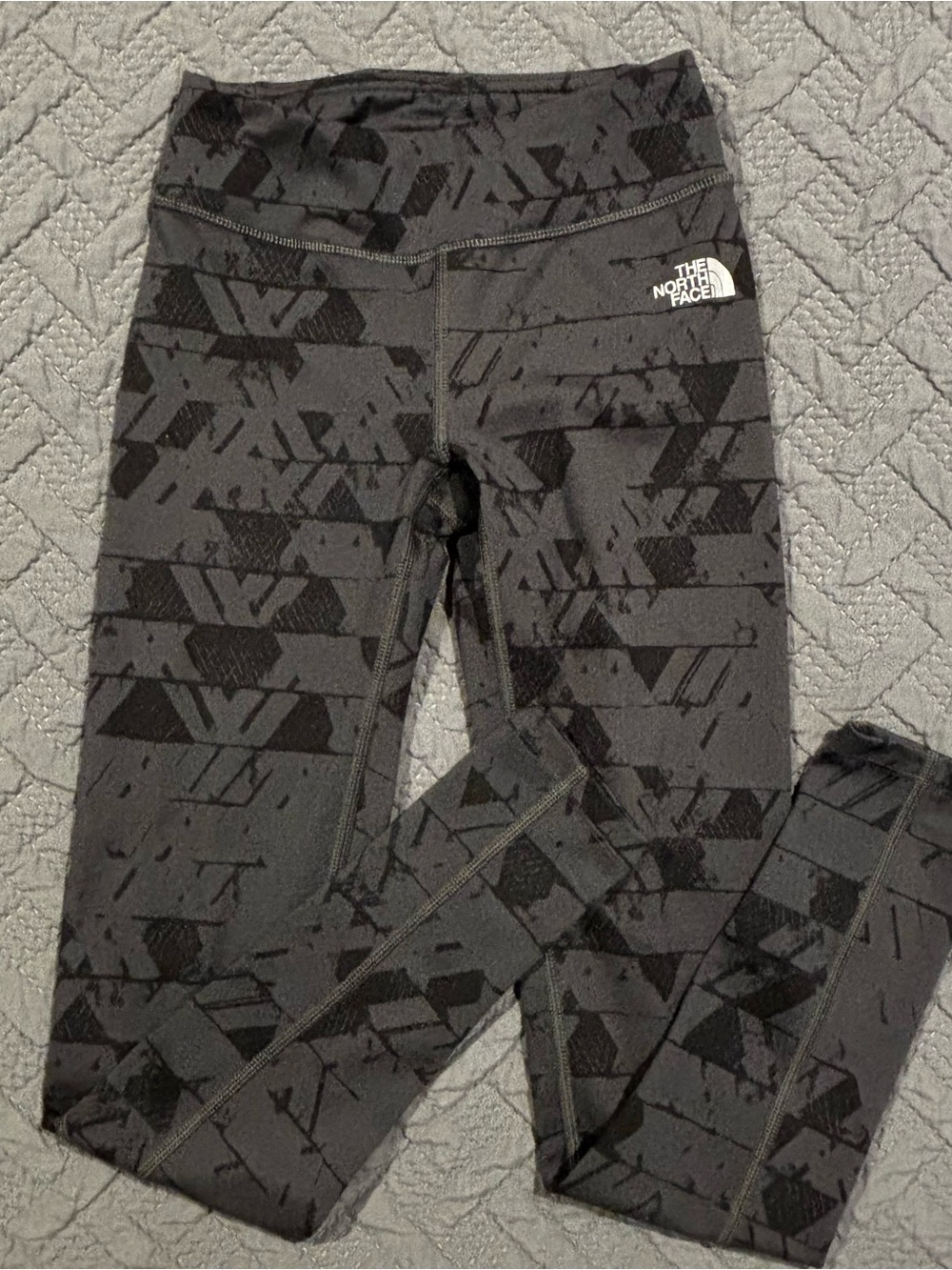 The North Face Black Geometric Print Leggings